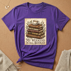 My Weekend is Booked with therapy books Tee