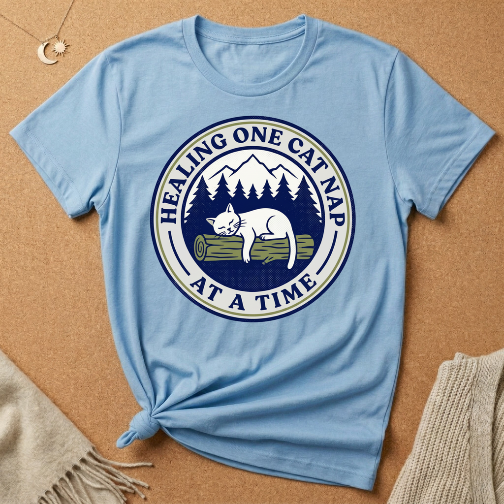 Healing One Cat Nap at a Time Tee