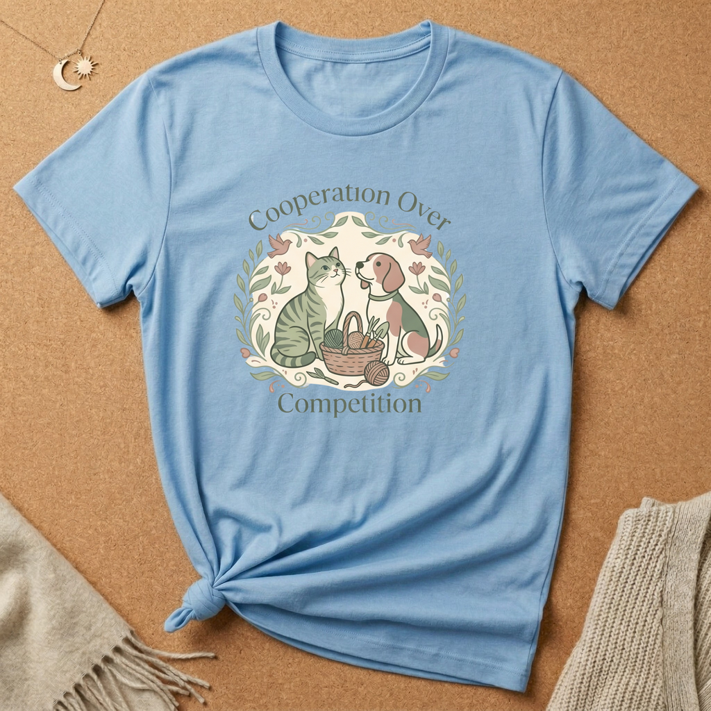 Cooperation Over Competition Tee