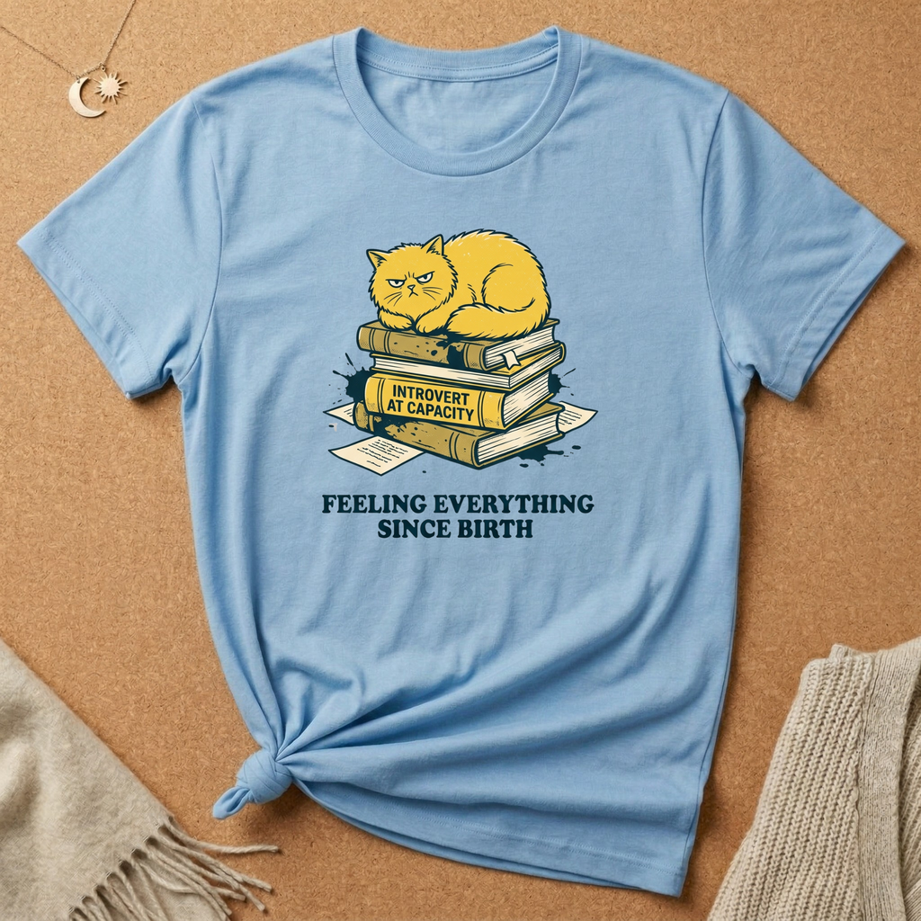 Feeling Everything Cat Tee