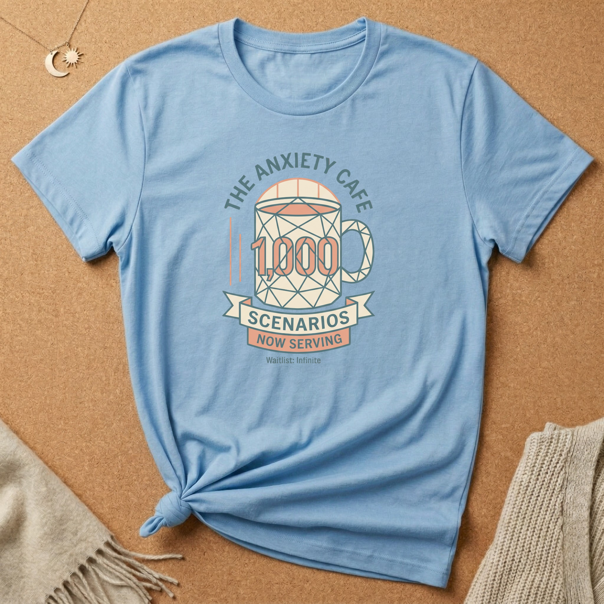 Cafe Now Serving Tee