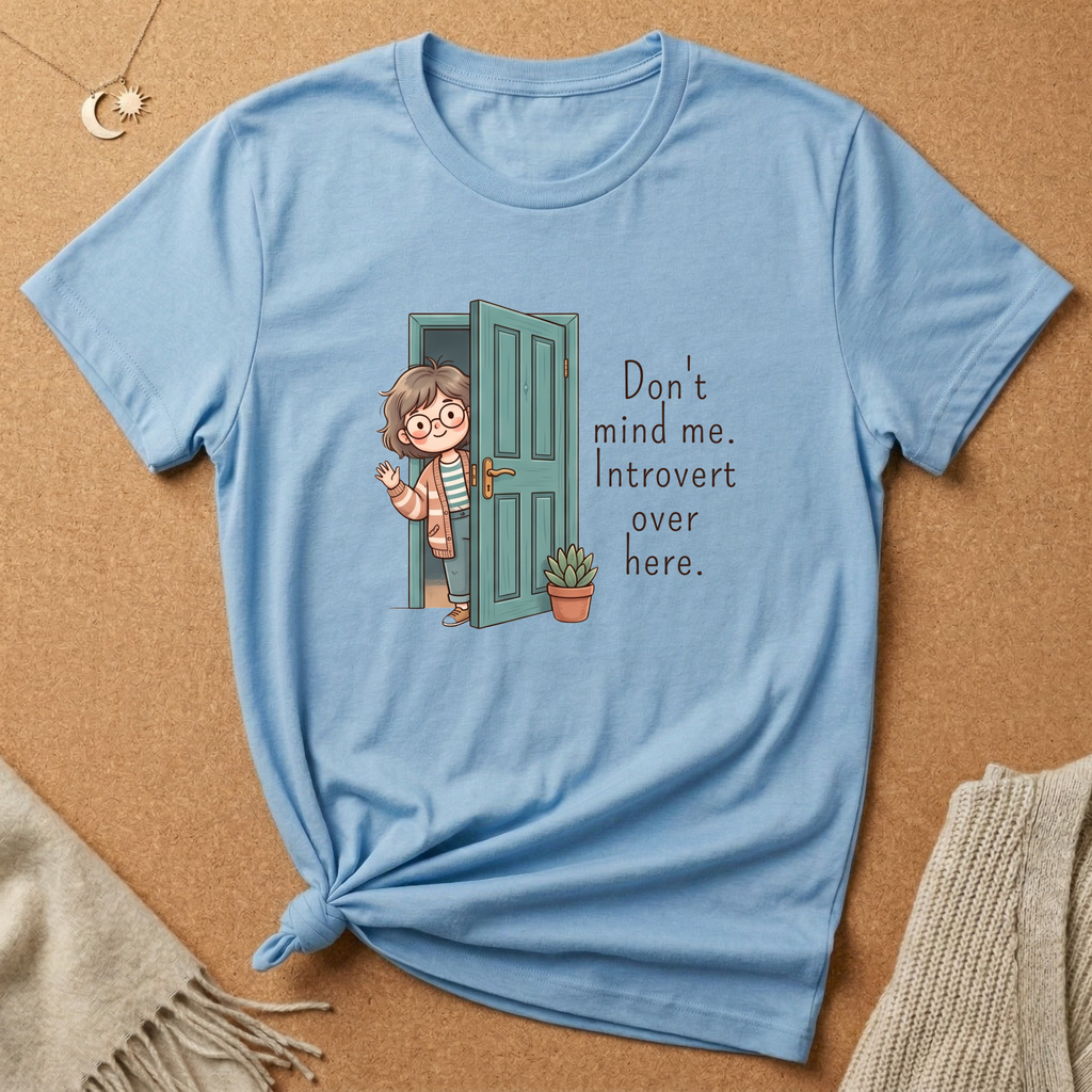 Don't Mind Me Introvert Tee