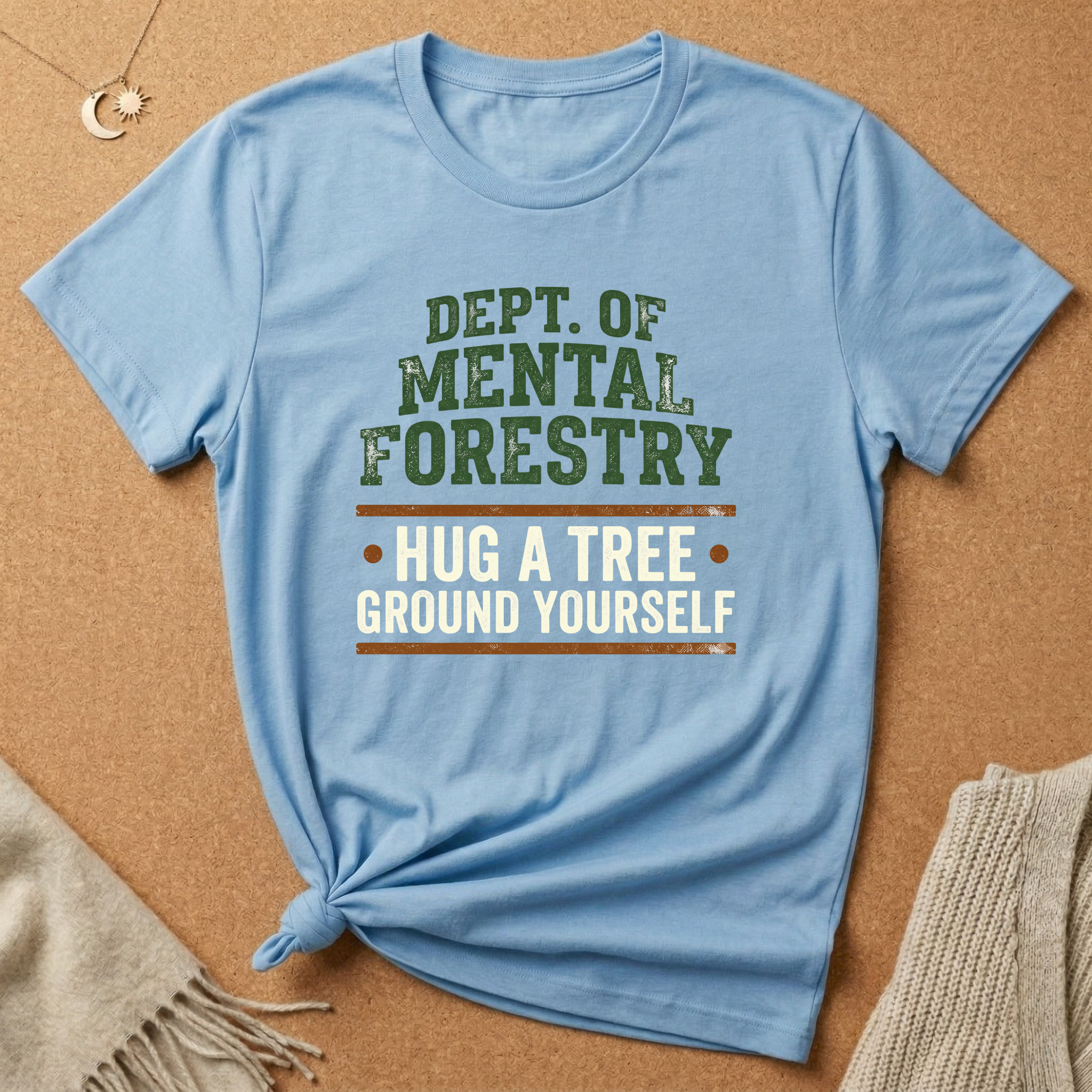 Hug a Tree Ground Yourself Tee