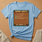 Old School Game Therapy Quests Tee