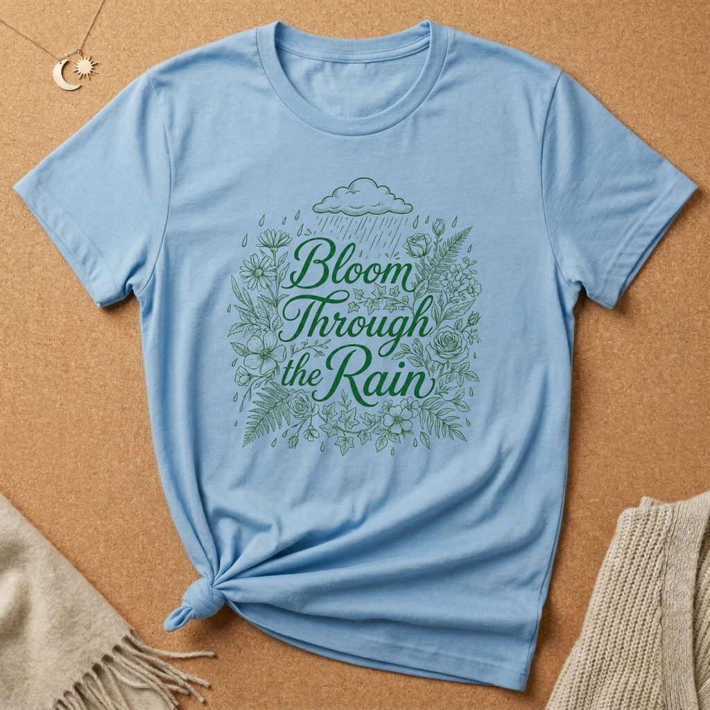 Bloom Through the Rain Tee