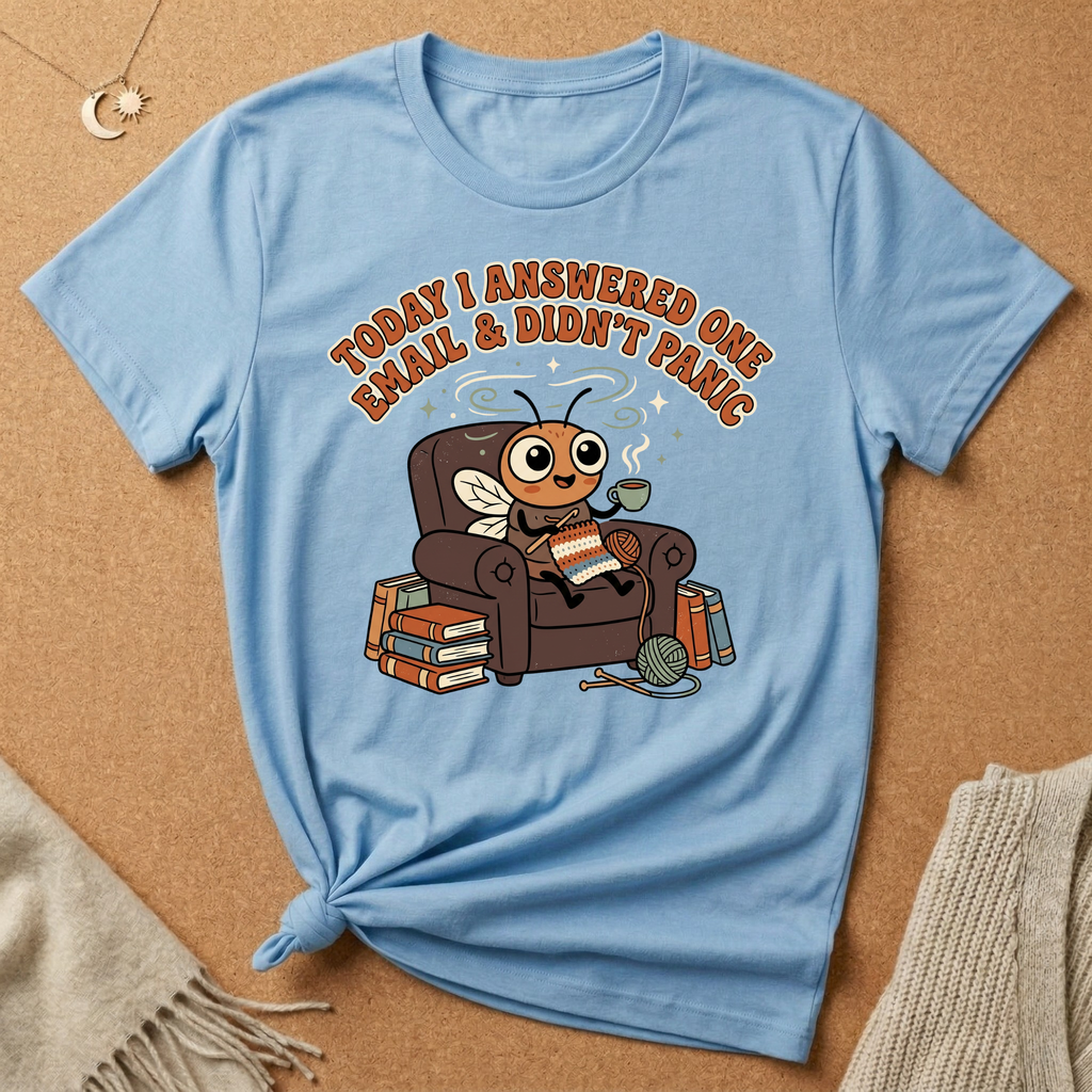Answered One Email Cozy Fly Tee