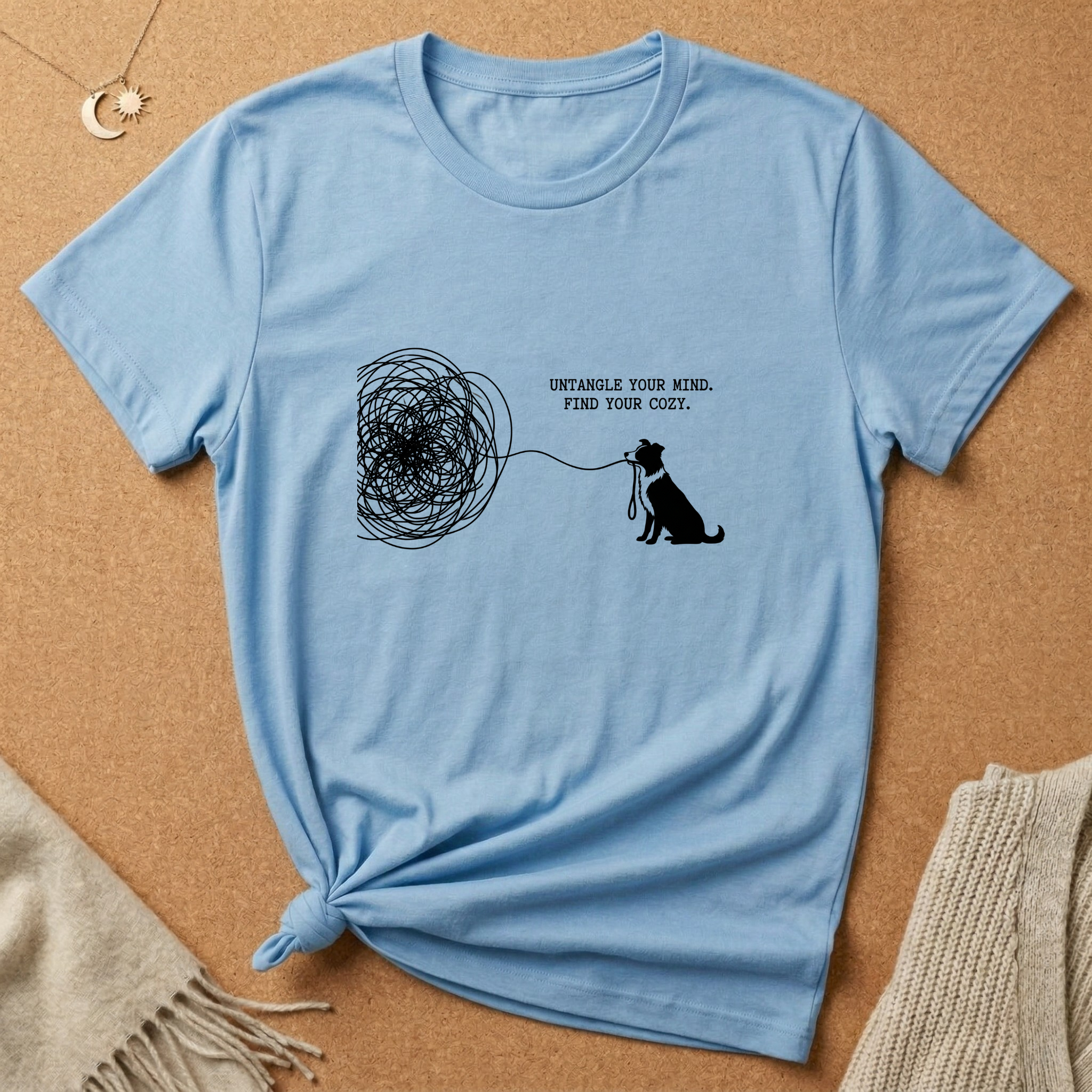 Untangle Your Mind with Dog Tee