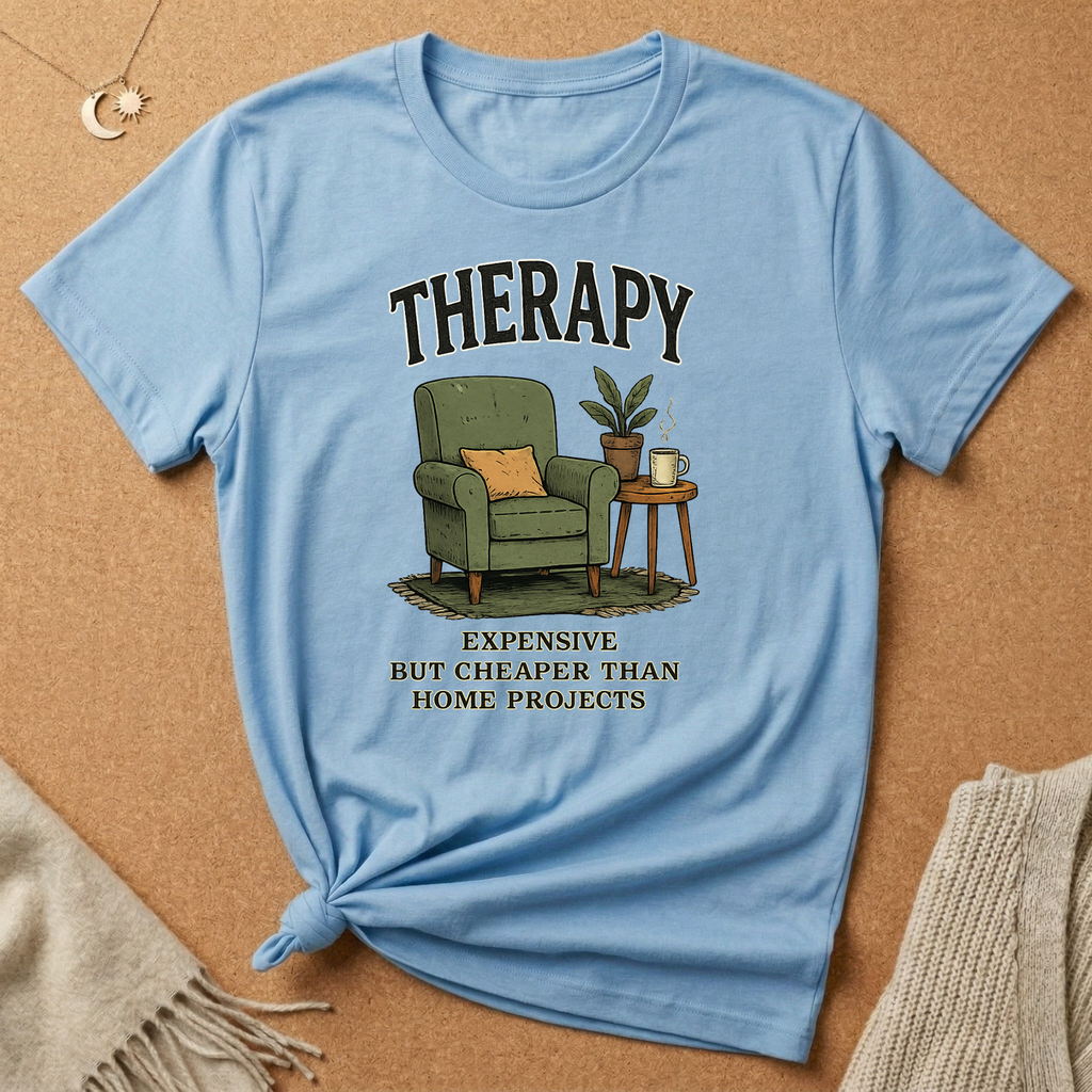 Therapy: Expensive But Cheaper Than Home Projects Tee