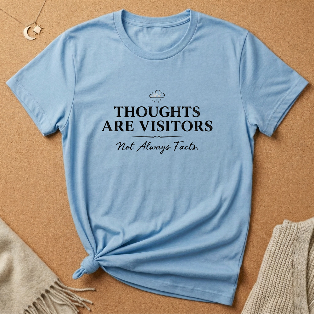Thoughts Are Visitors Tee