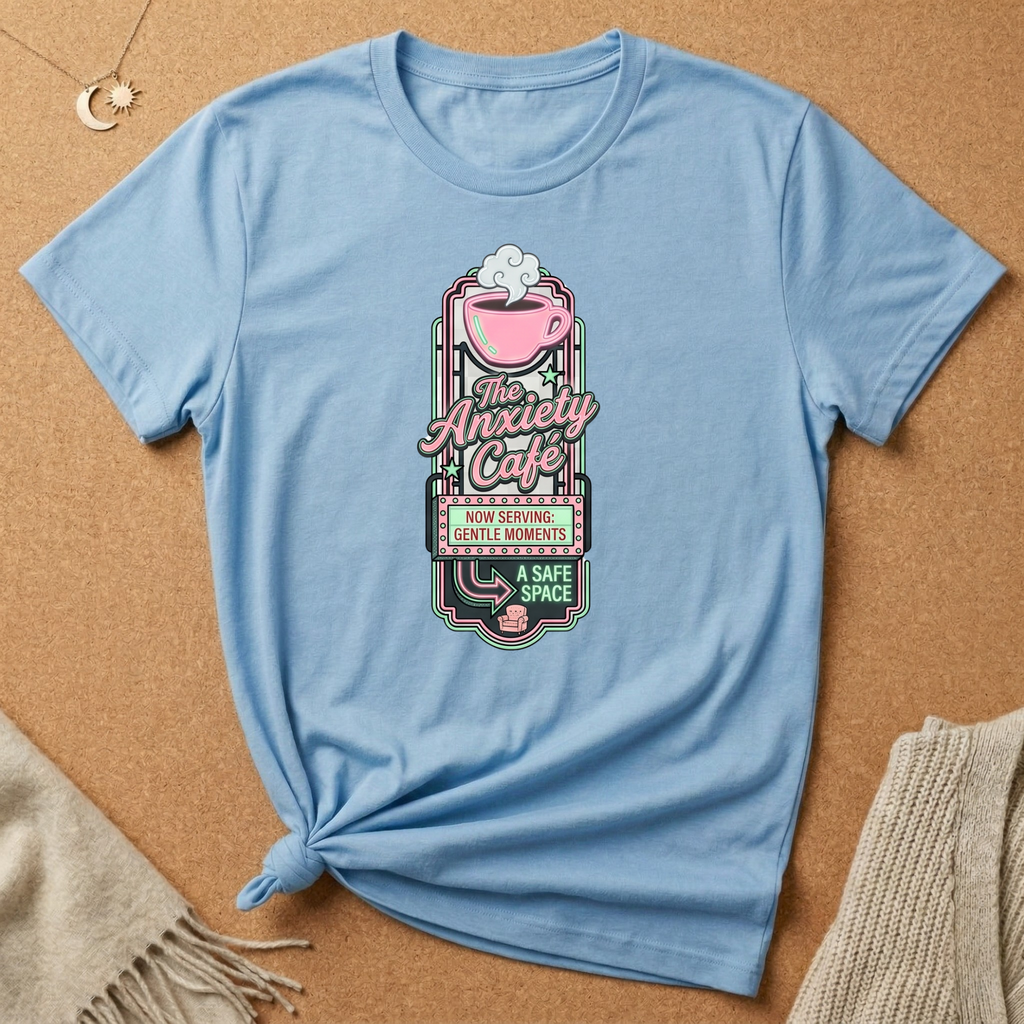Gentle Moments Anxiety Cafe Tee