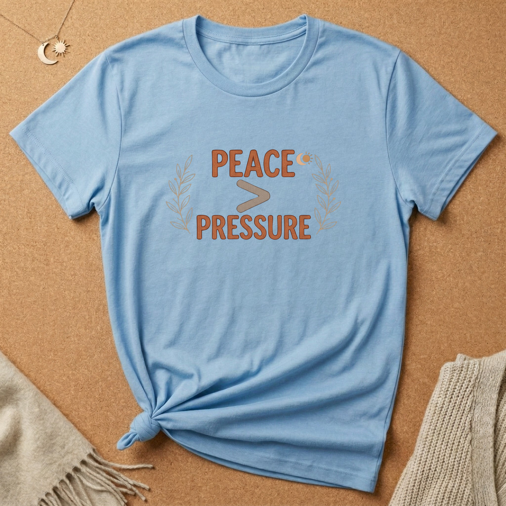 Peace > Pressure Day/Night Tee