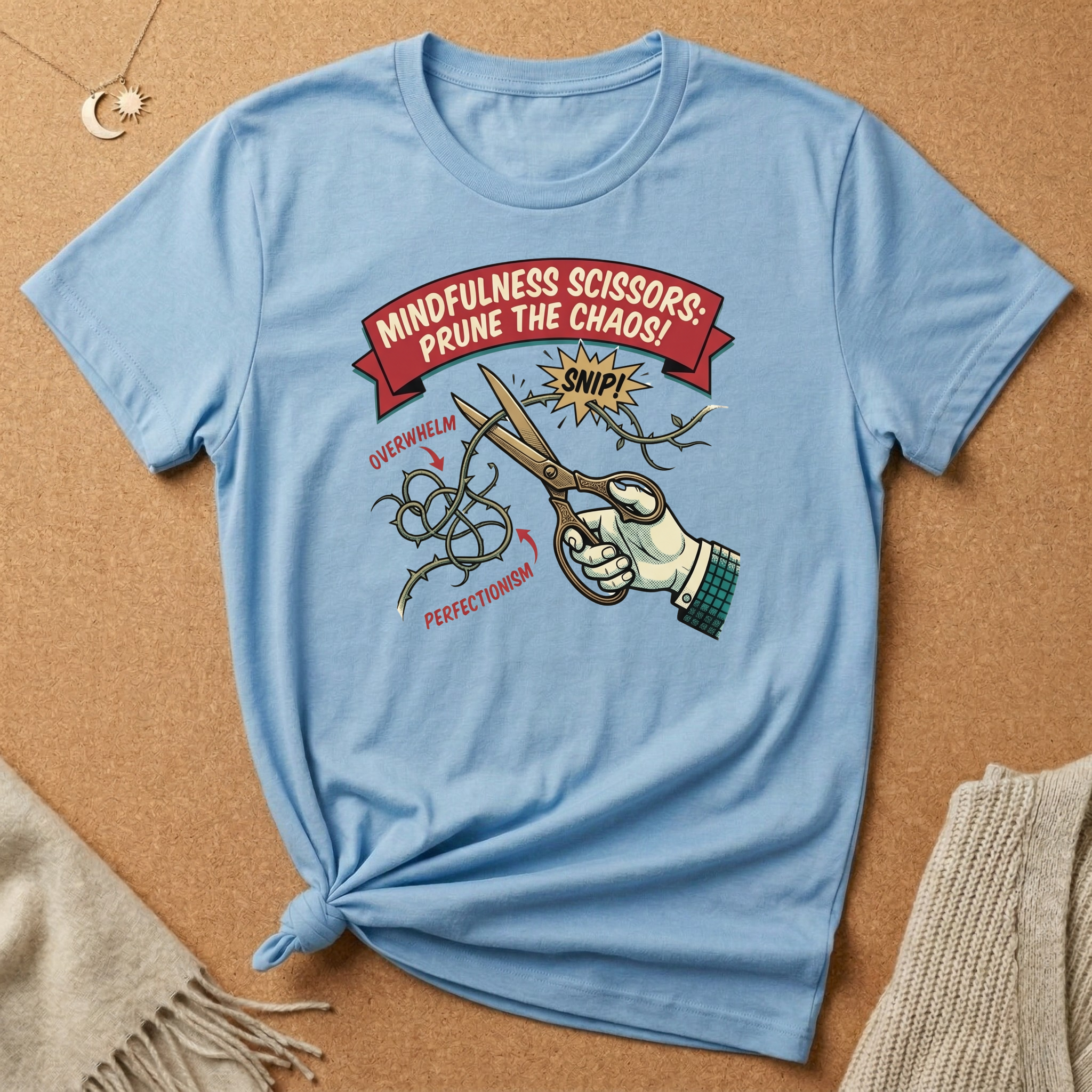 Mindfulness Scissors Tee