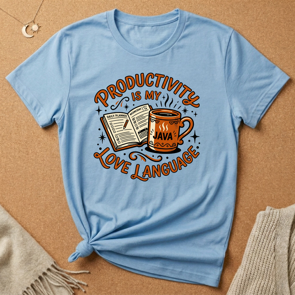 Productivity is My Love Language Tee