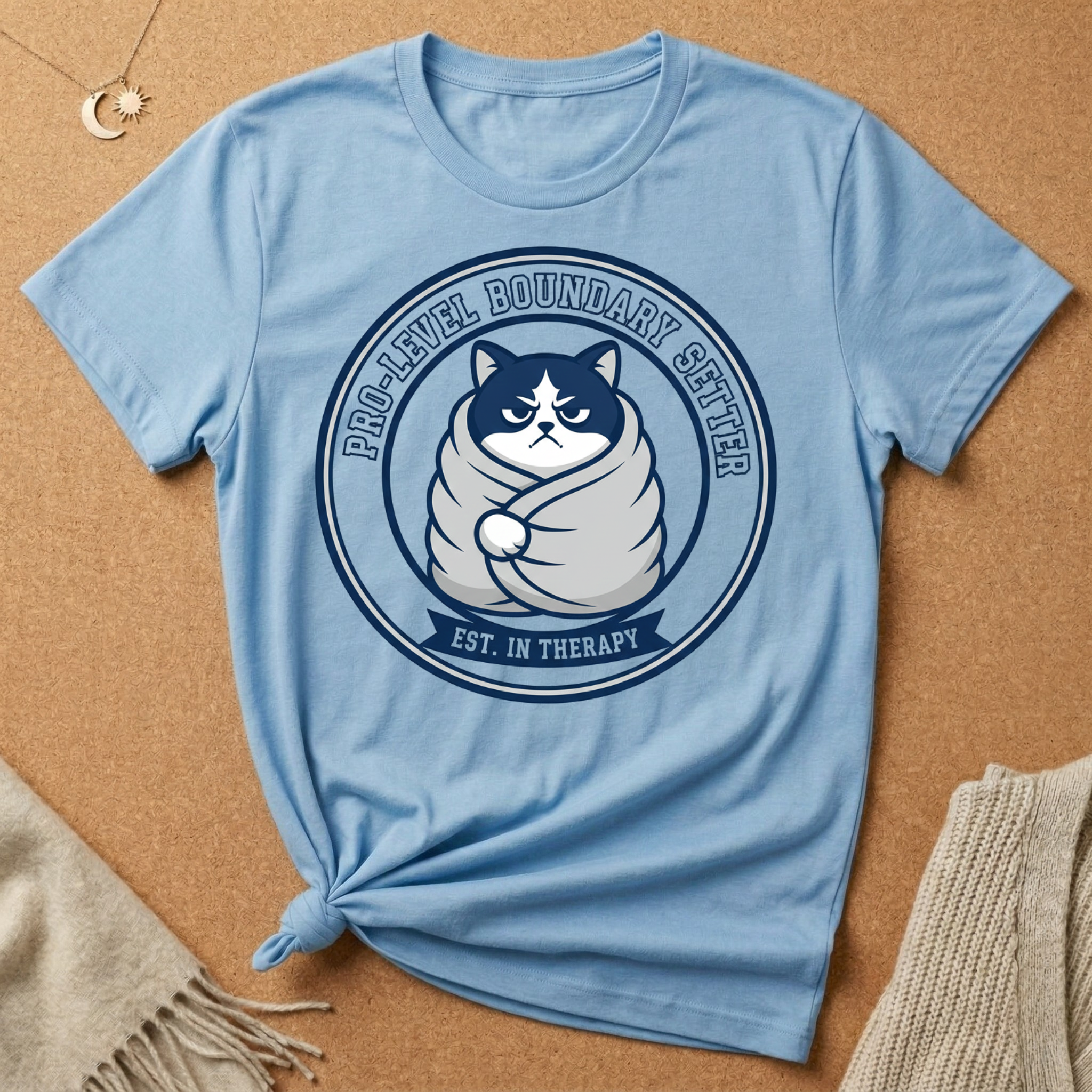 Pro Level Boundary Setter Cat Tee