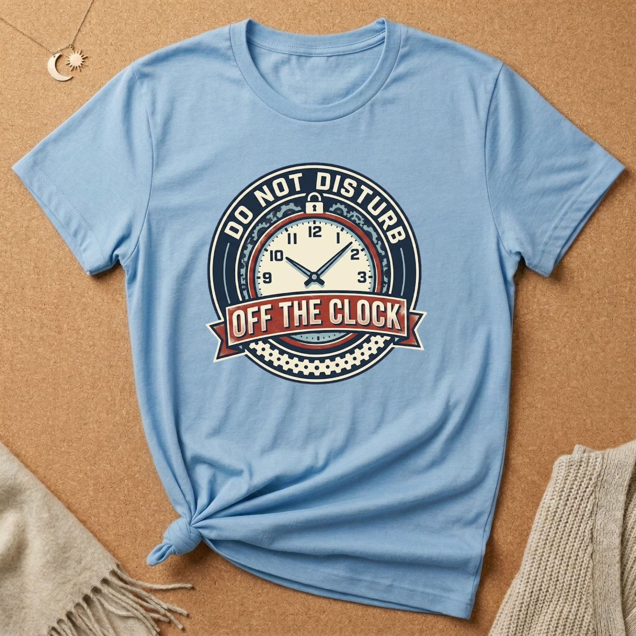 Do Not Distrub Clock Tee