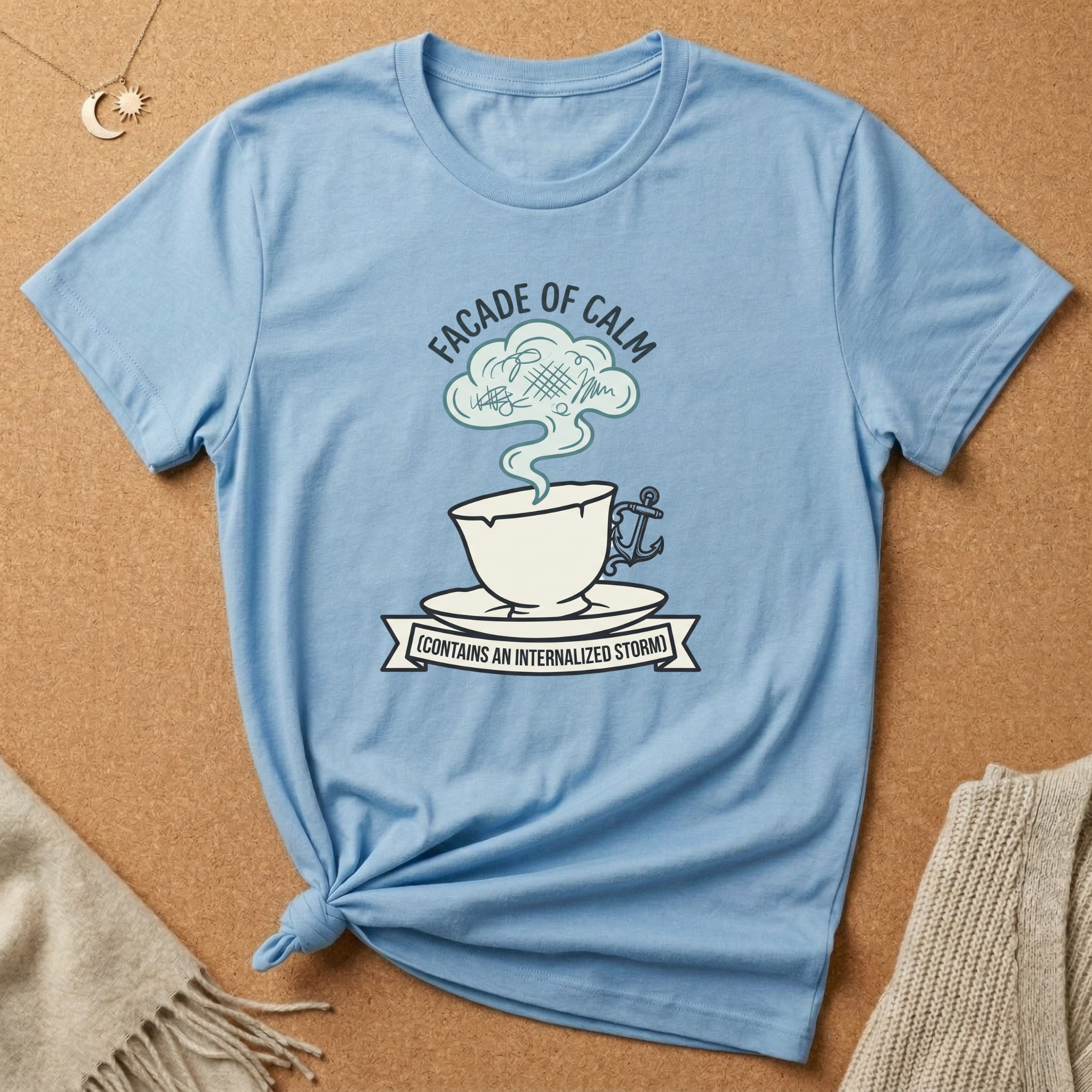 Facade of Calm Teacup Tee