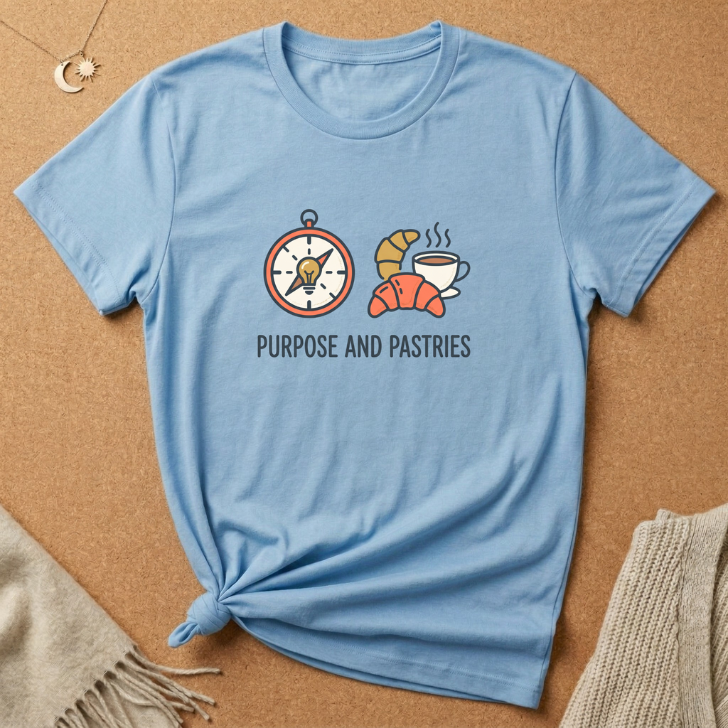 Purpose and Pastries Tee