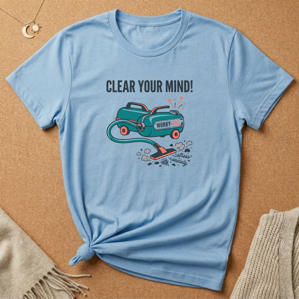 Clear Your Mind! Worry-Vac Tee