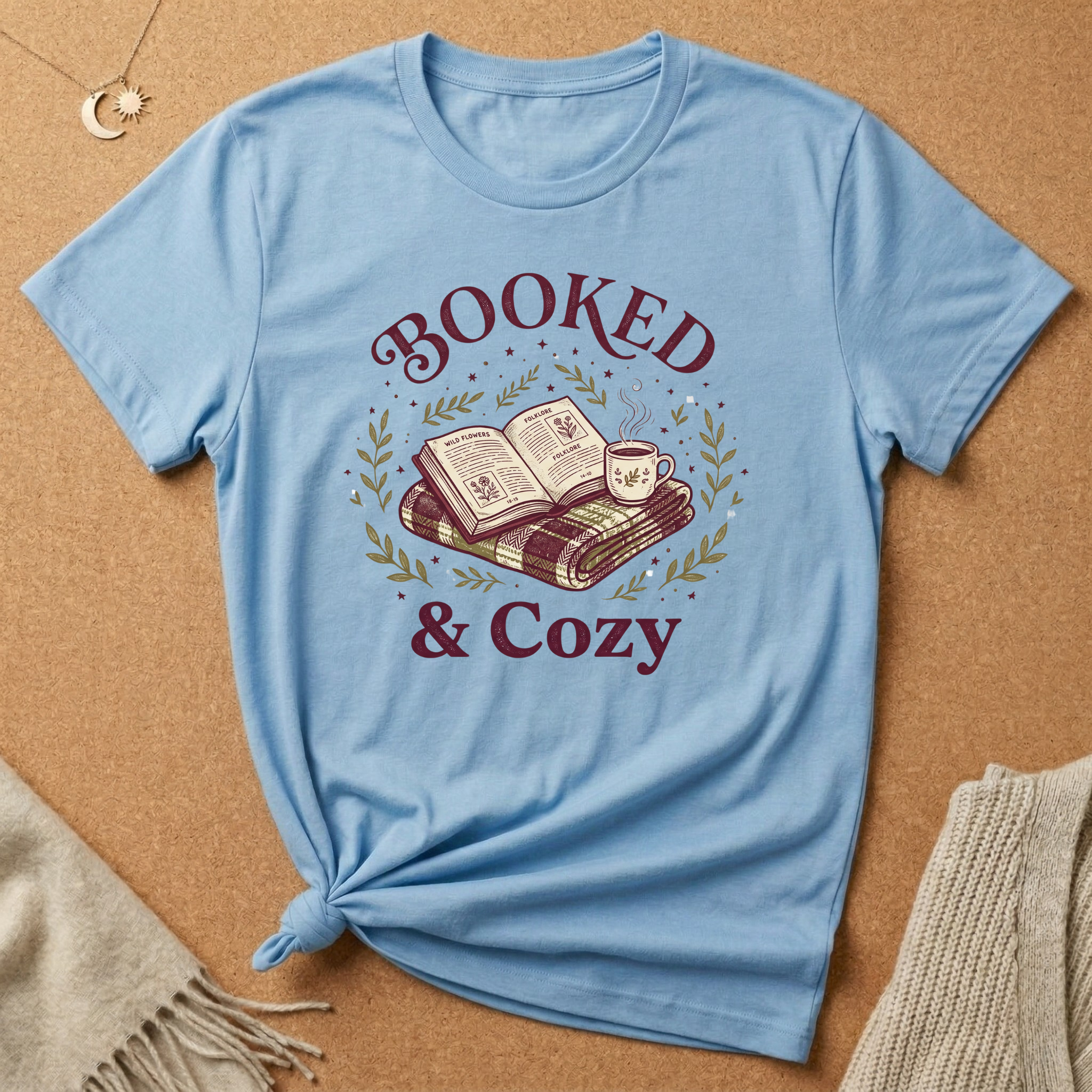 Booked and Cozy Tee