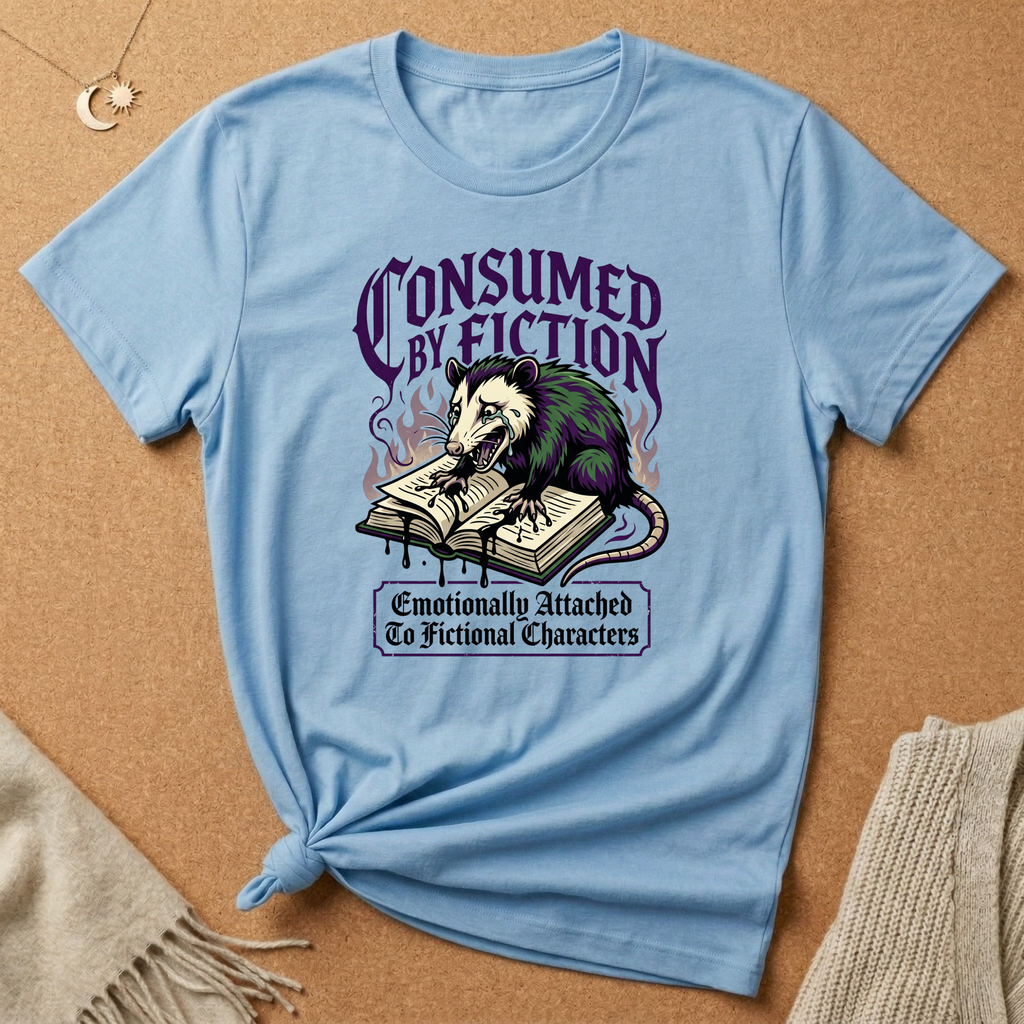 Consumed By Fiction Opossum Tee