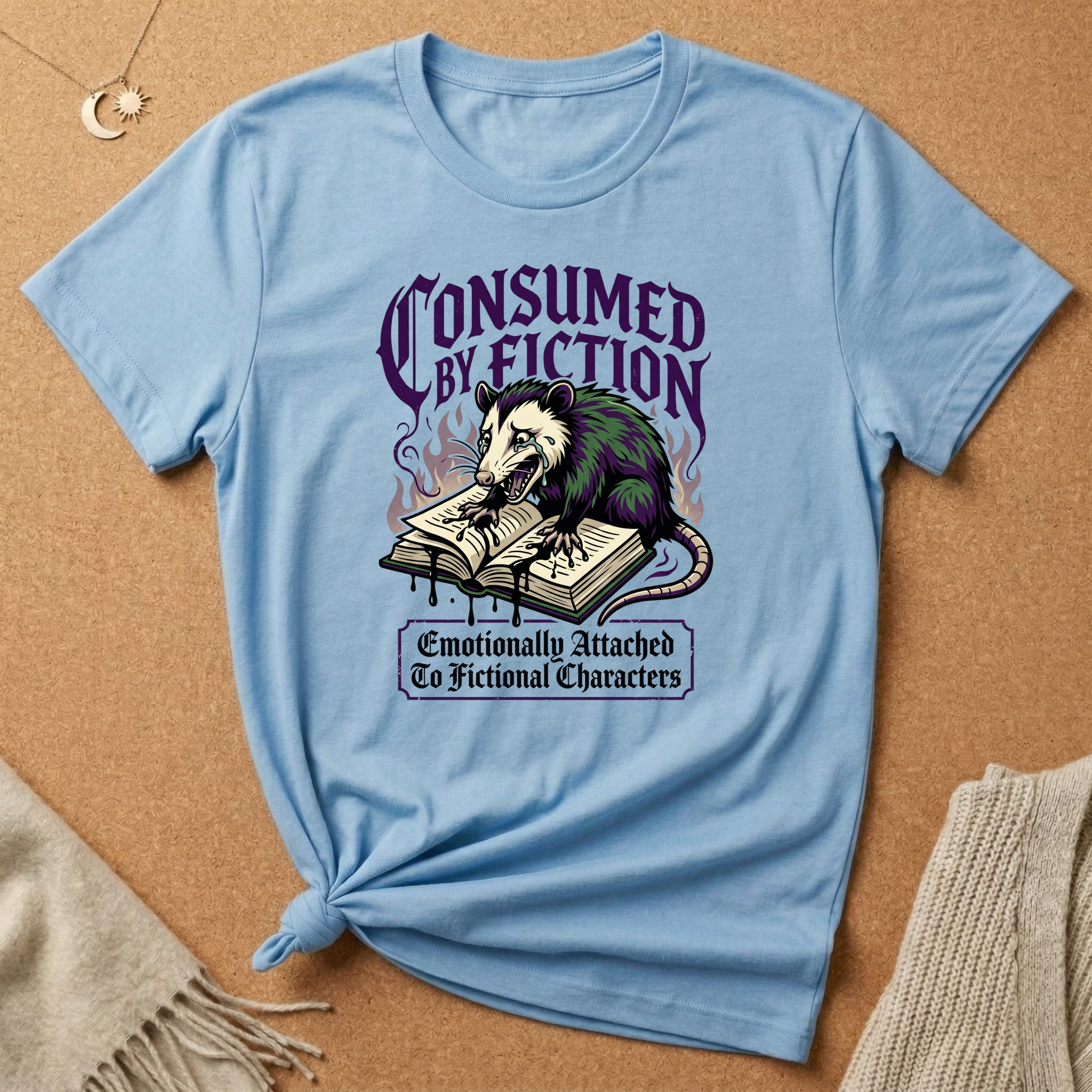 Consumed By Fiction Opossum Tee