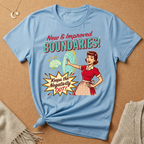 Boundaries Keep Negativity Out Vintage Ad Tee