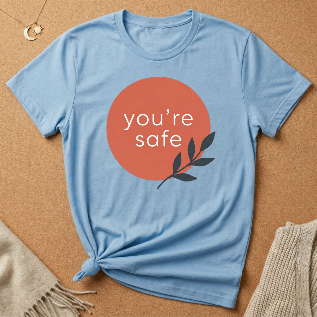 You're Safe with Olive Branch Tee