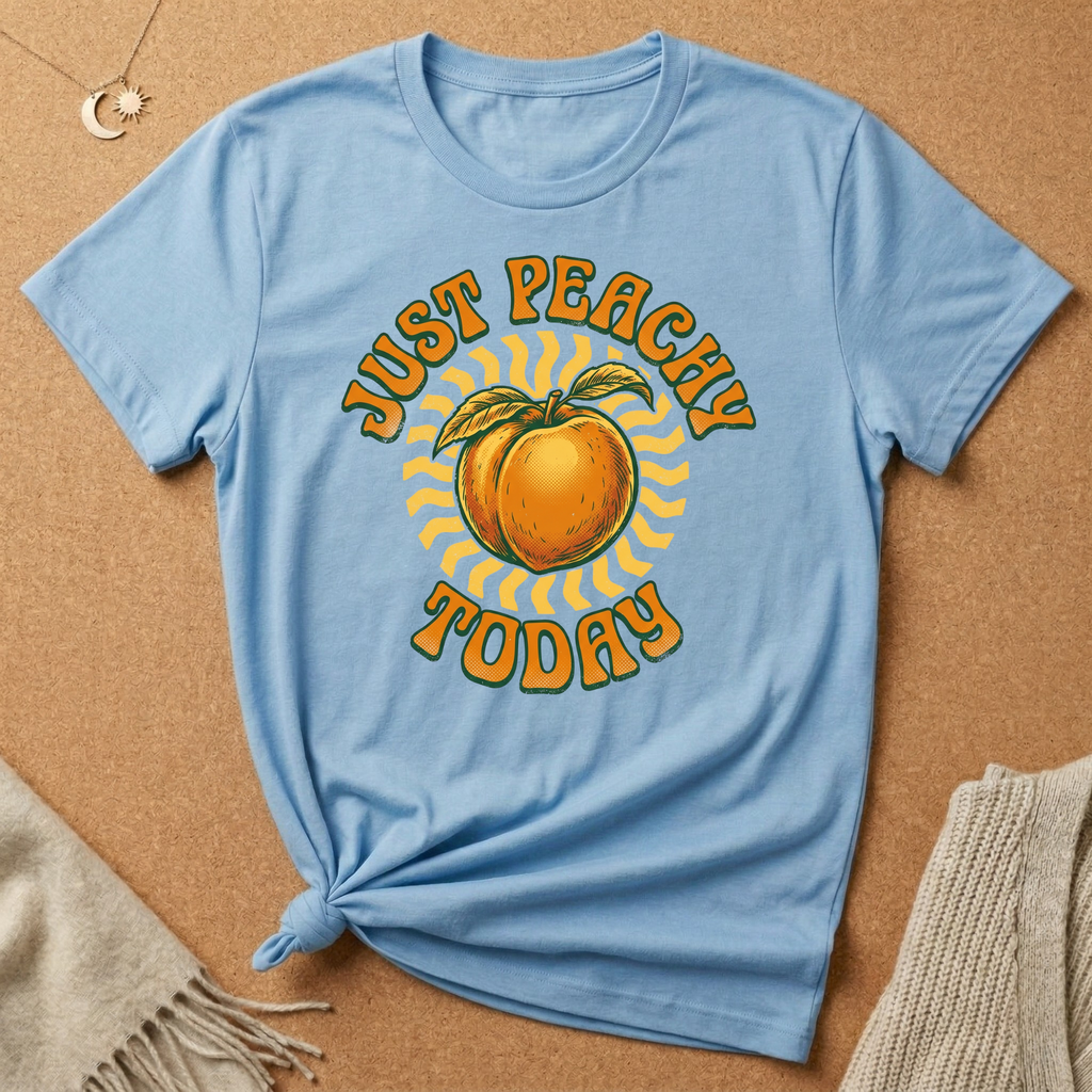 Just Peachy Today Tee
