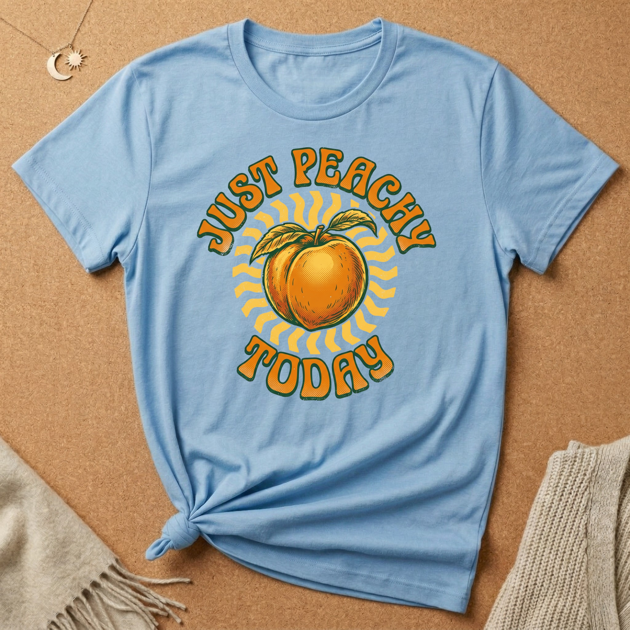Just Peachy Today Tee