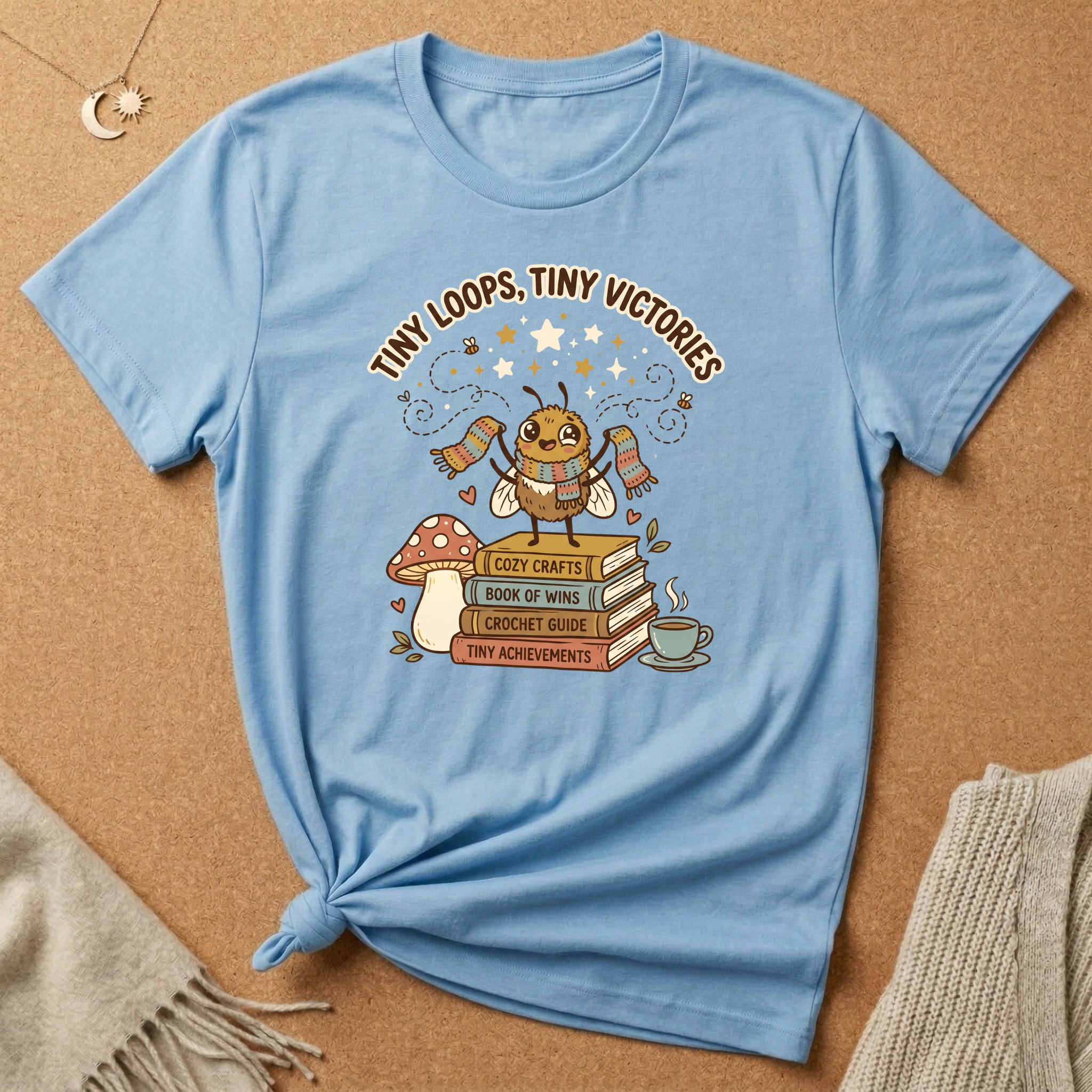 Tiny Loops, Tiny Victories Crocheting Fly Tee