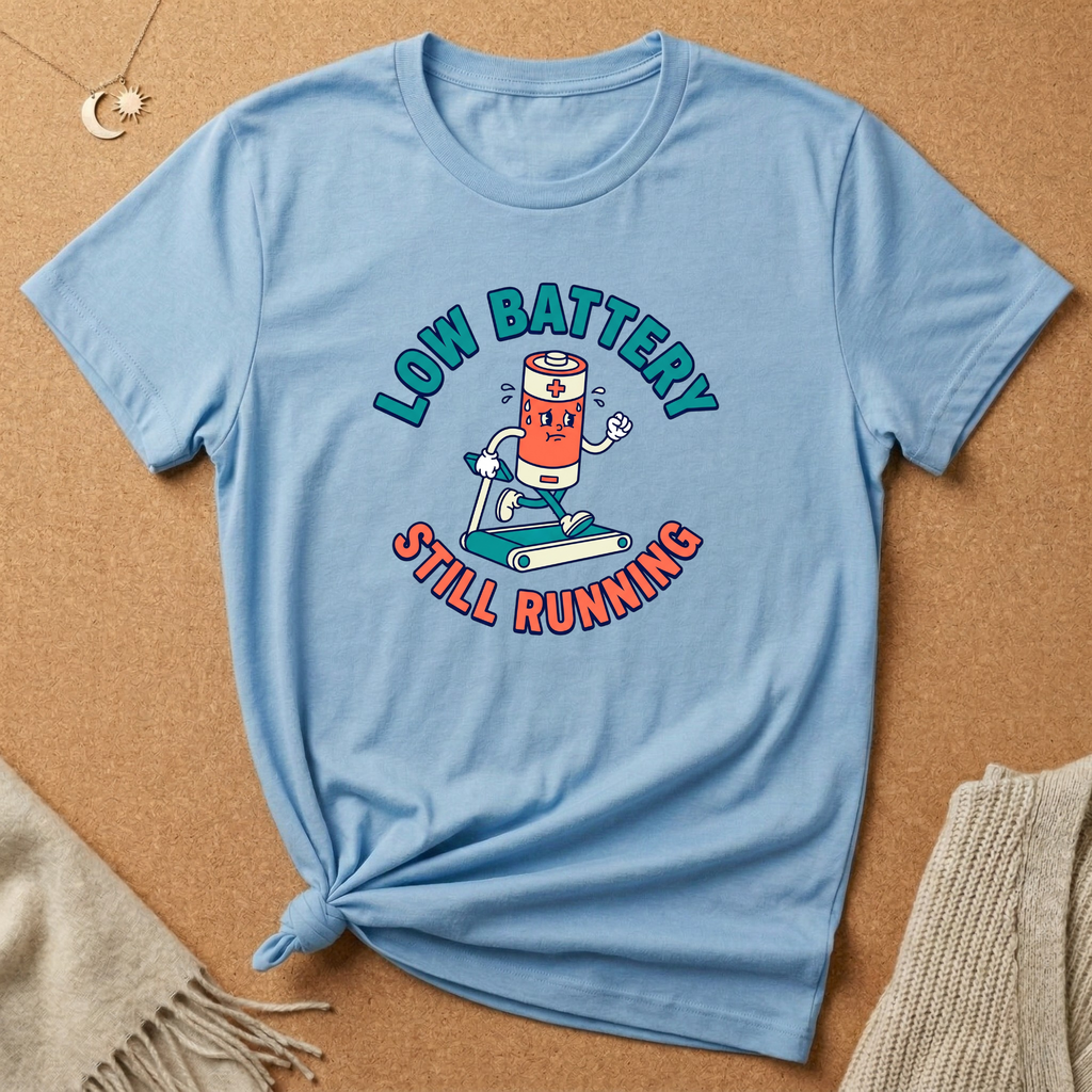 Low Battery Still Running Tee