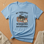 Whiskers and Boundaries Cat Tee
