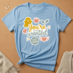 You're Wanted Sticker Enneagram Two Core Want Tee