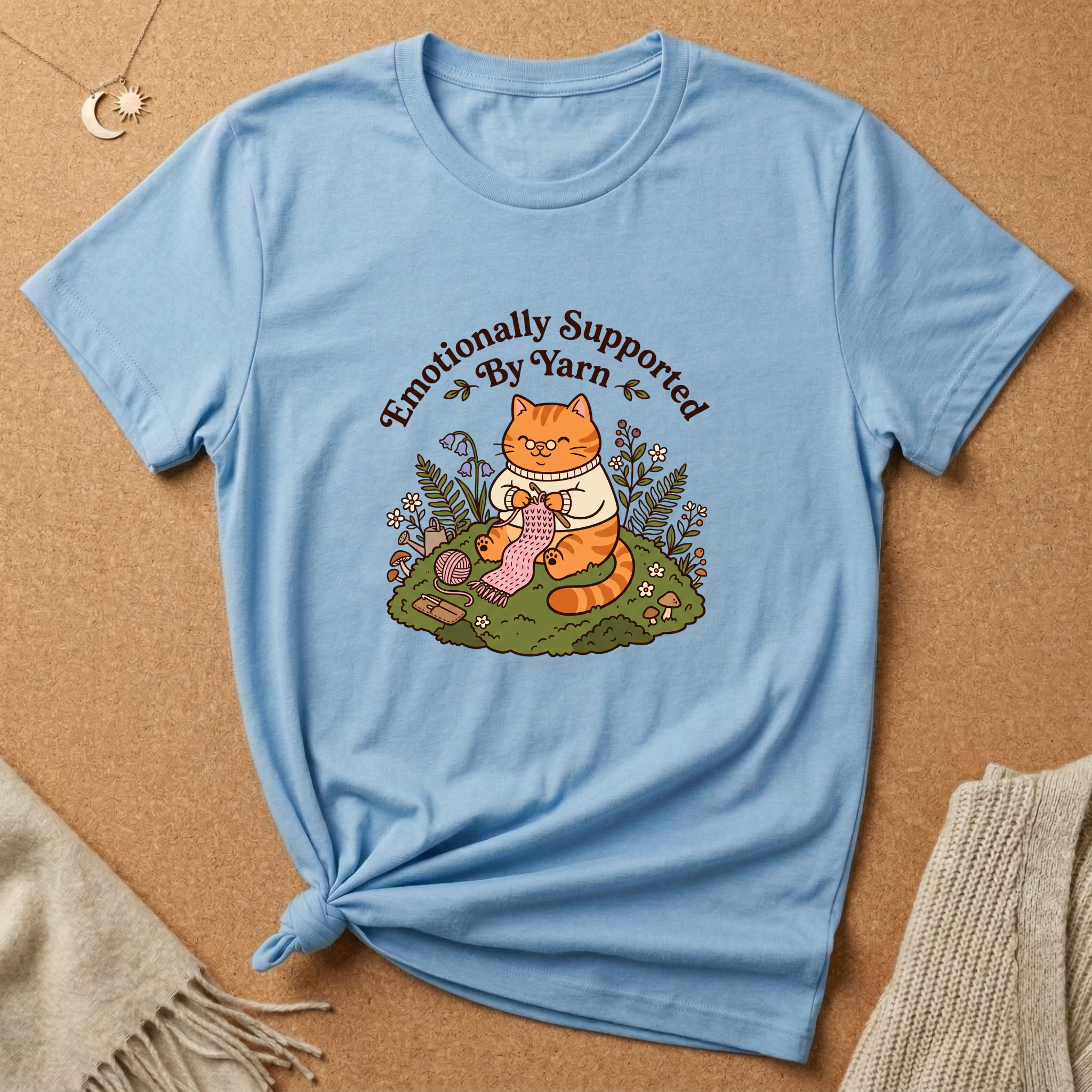 Supported by Yarn Cat Tee