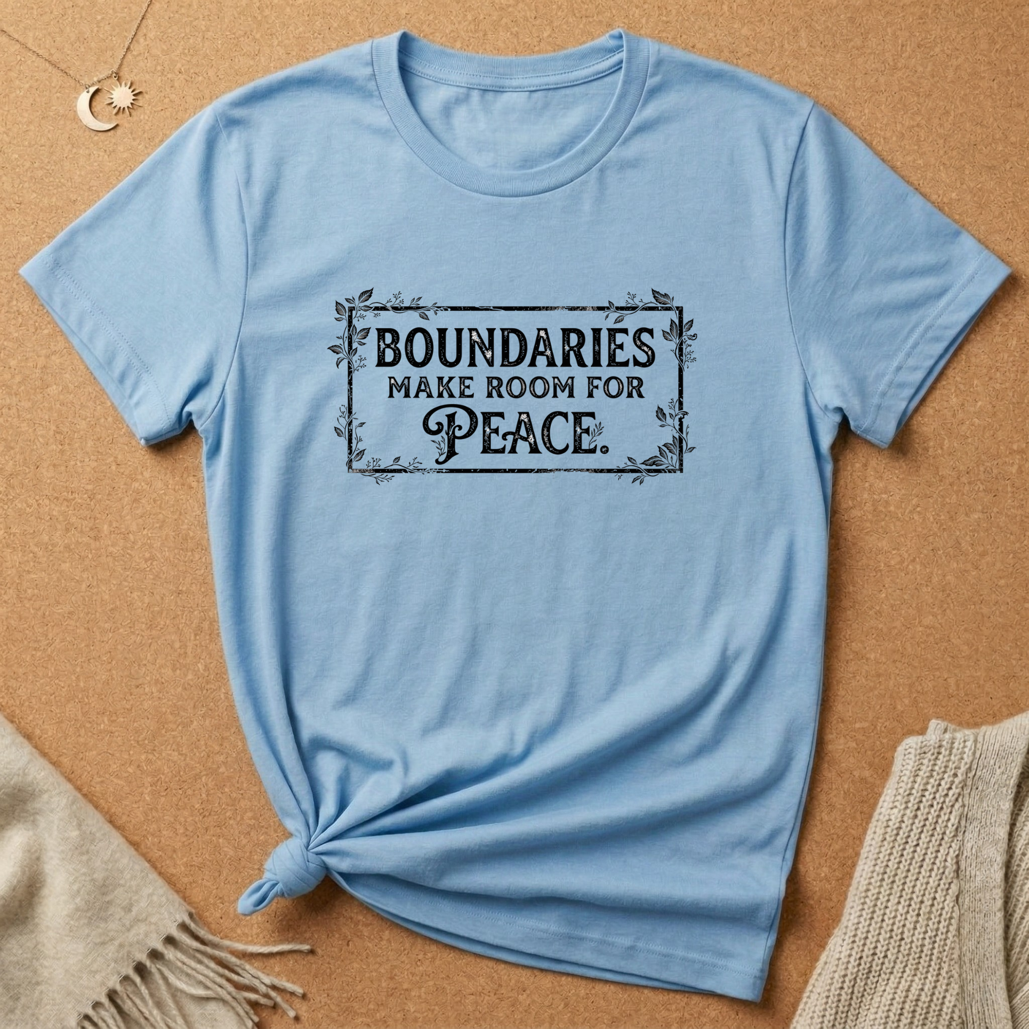 Boundaries Make Peace Tee