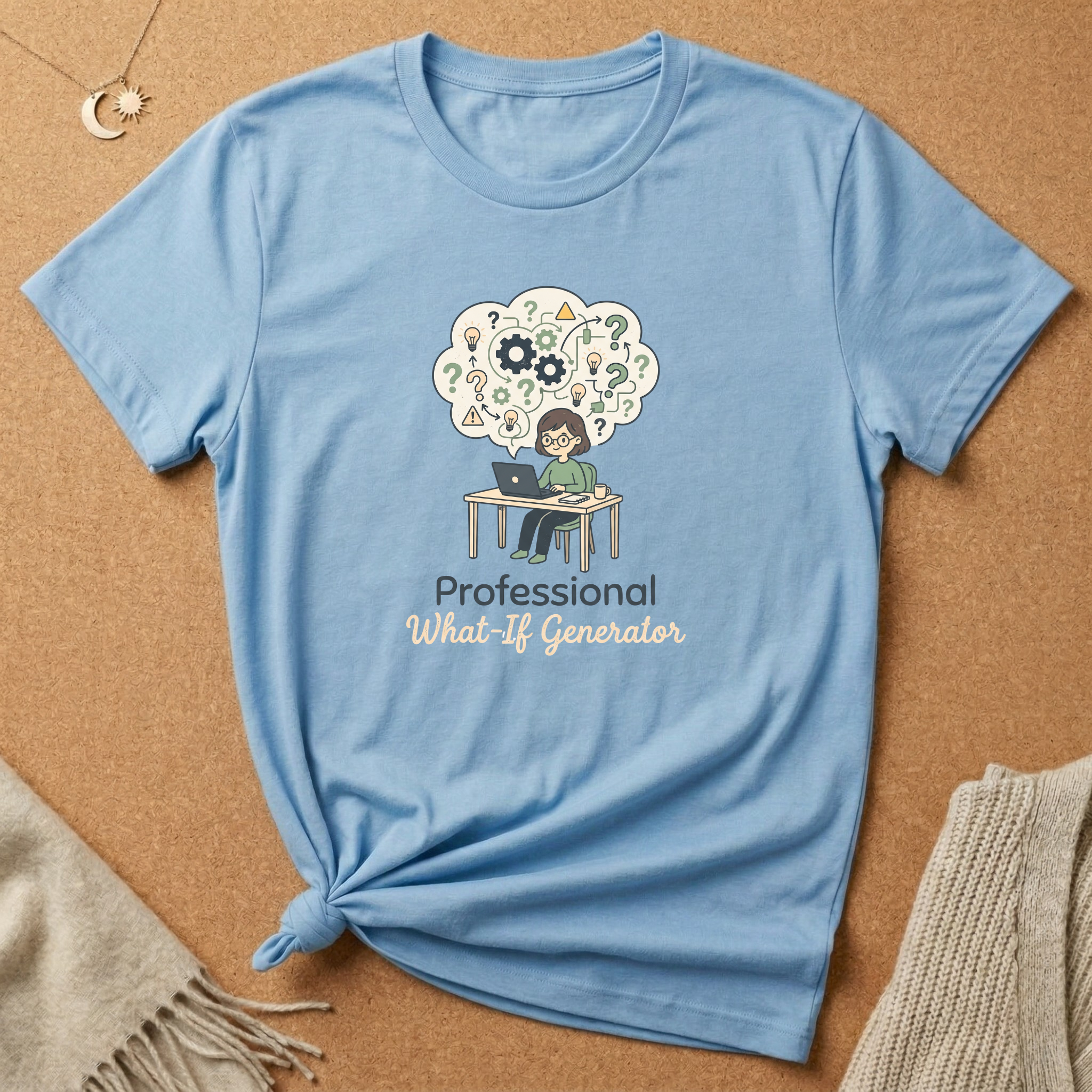 Professional What If Generator Thoughts Tee