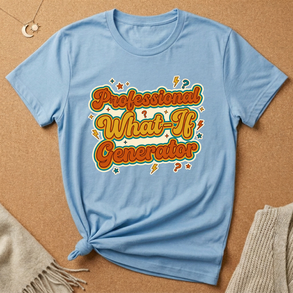 What If Generator Lightning Tee