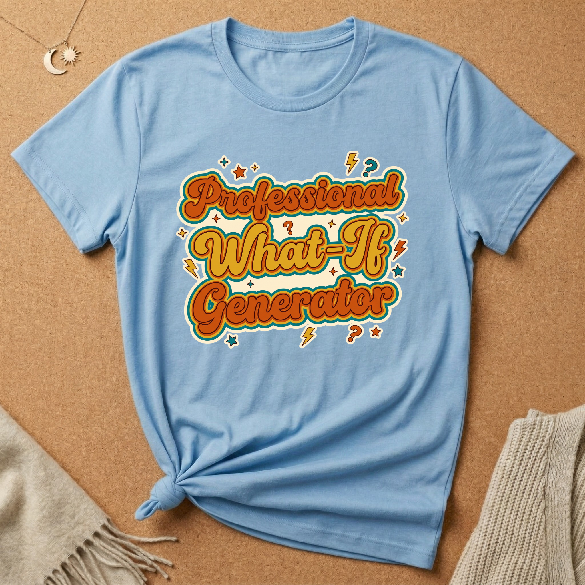 What If Generator Lightning Tee