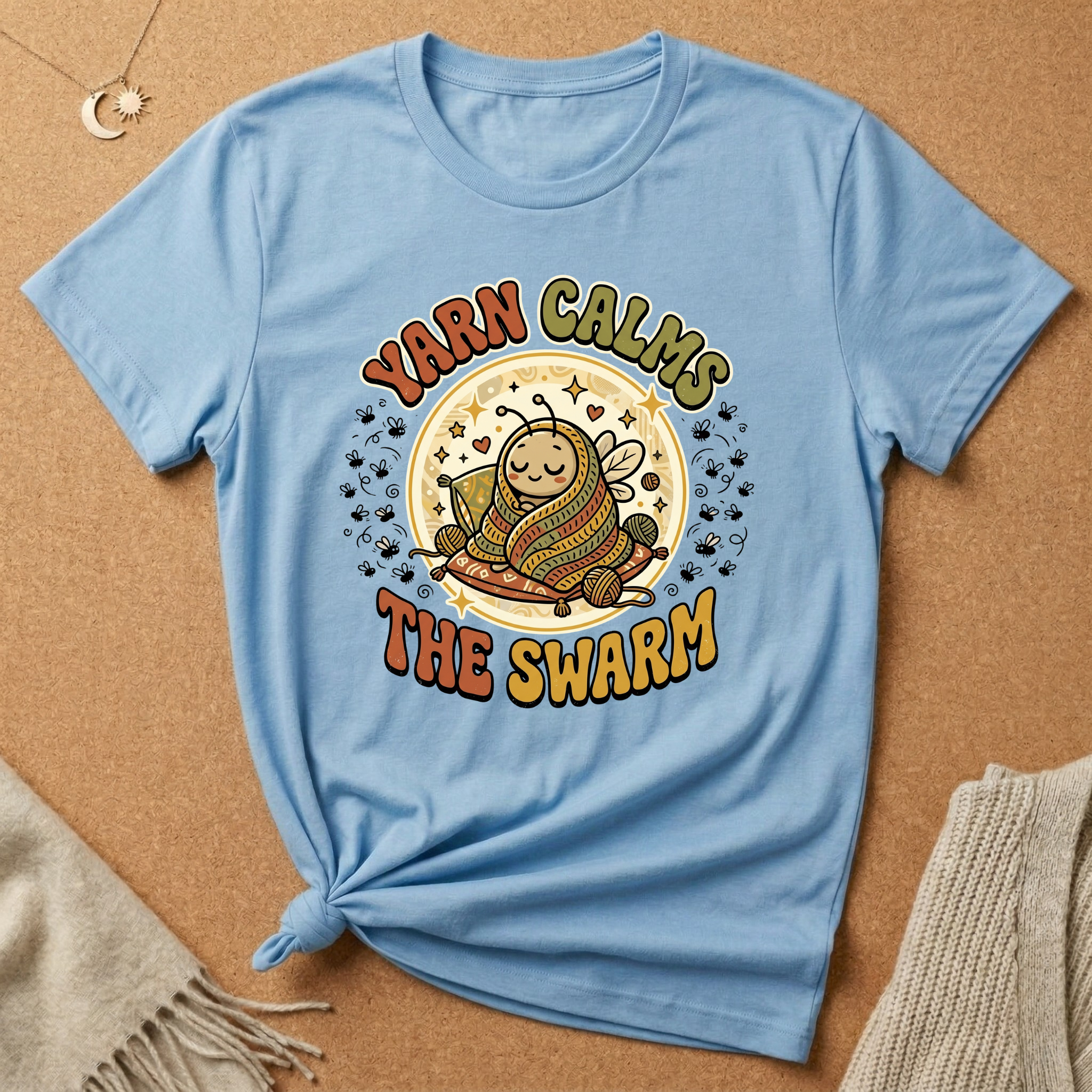 Yarn Calms the Swarm Tee