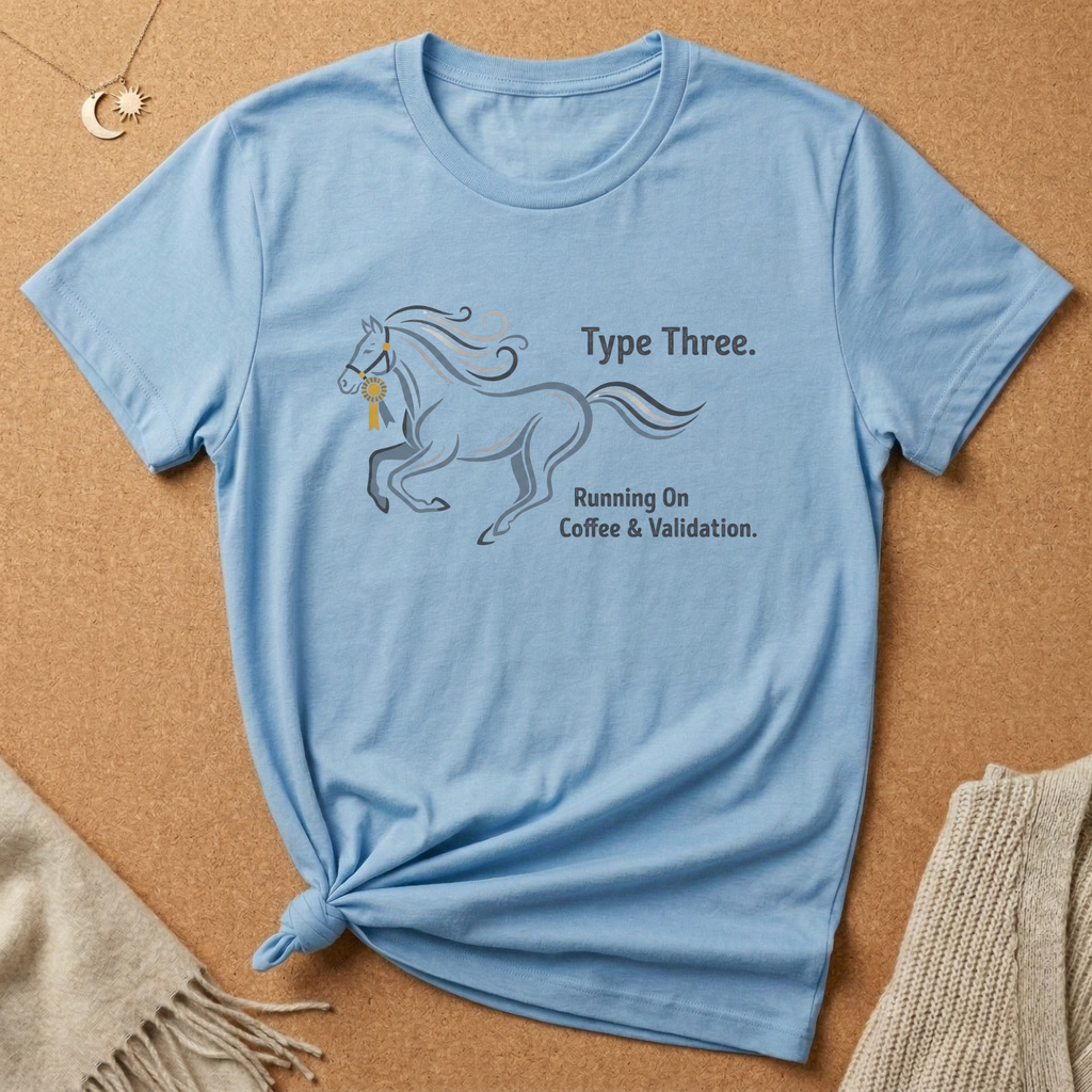 Type Three. Running On Coffee and Validation Tee