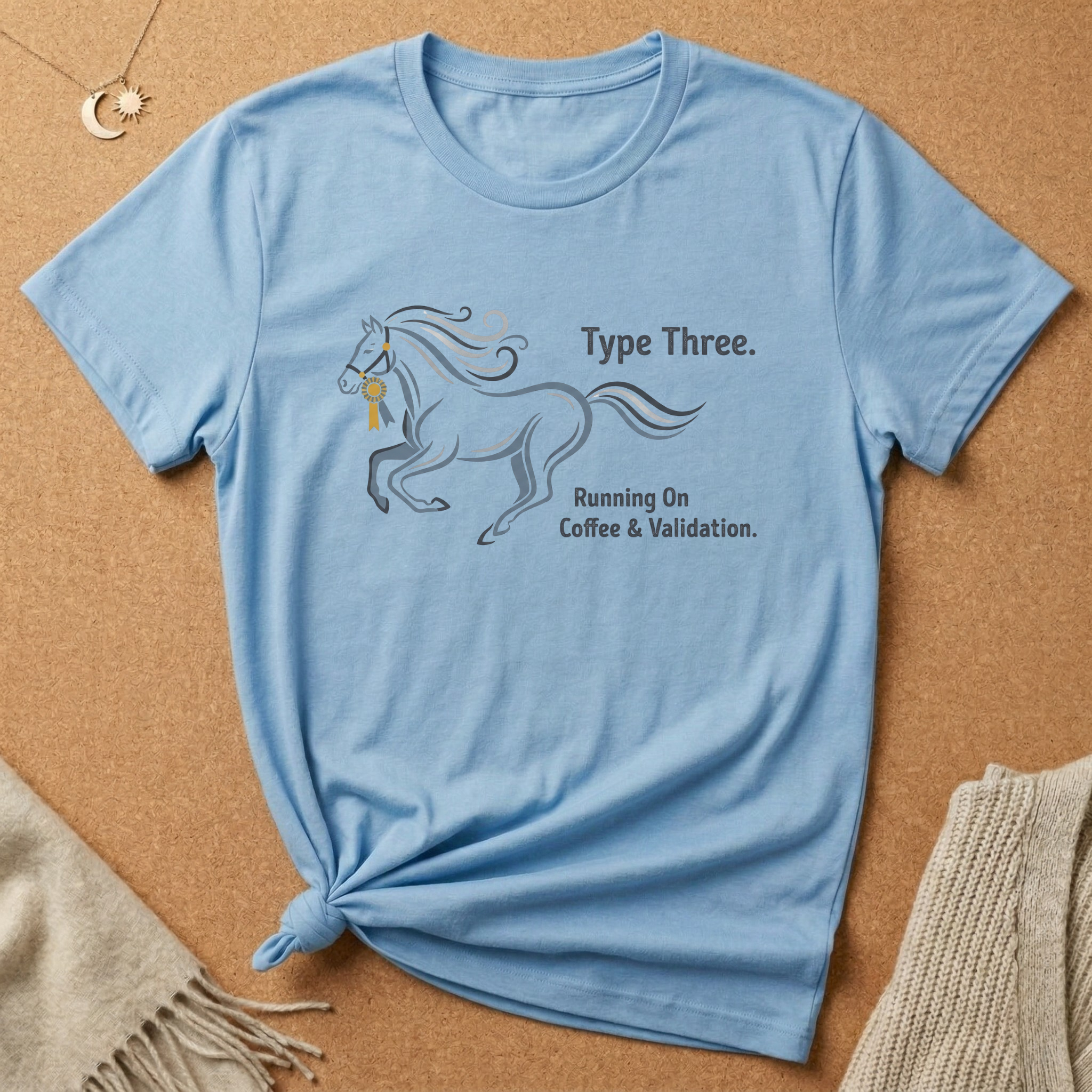 Type Three. Running On Coffee and Validation Tee