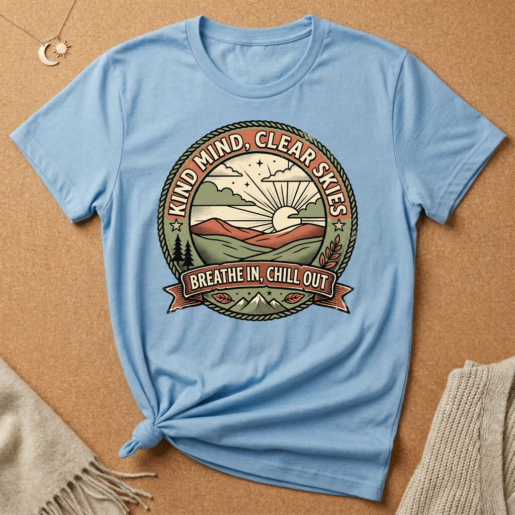 Kind Mind, Clear Skies Tee