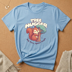 Tree Hugger Squirrel Ignore People Tee