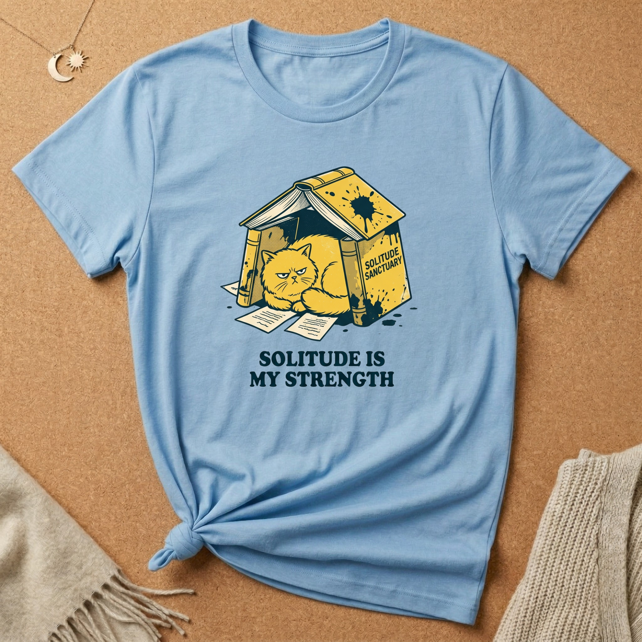Solitude Cat Tee