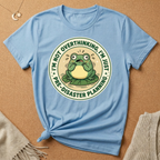 Not Overthinking Frog Tee