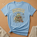 Emotionally Entagled Crochet Anxiety Fly Tee