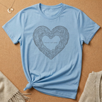 Heart Topography Healing Is Not Linear Tee
