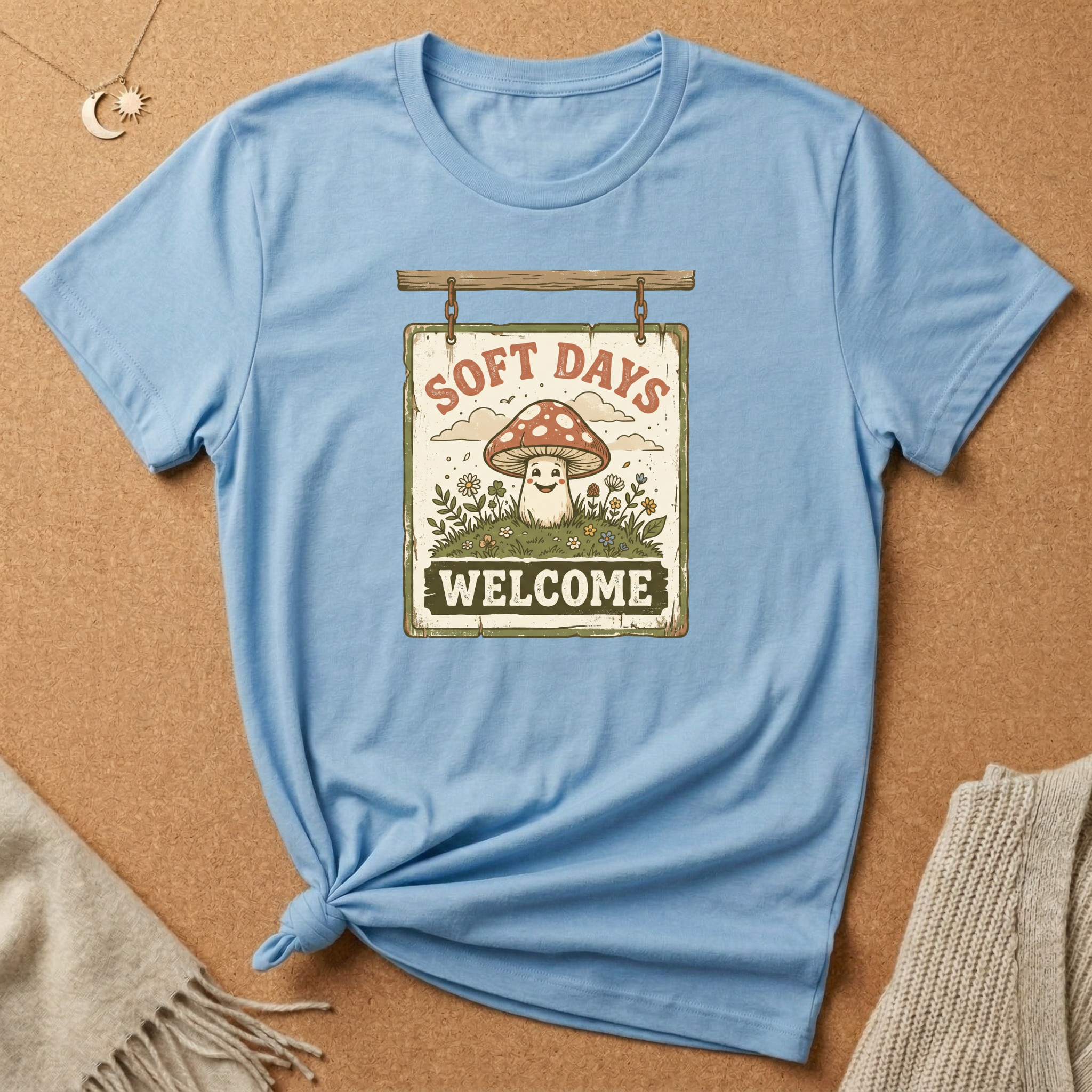 Soft Days Welcome Tee