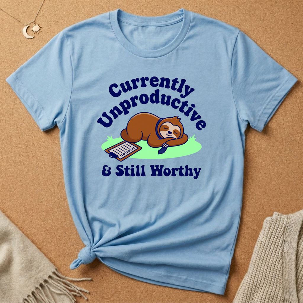 Unproductive and Still Worthy Tee