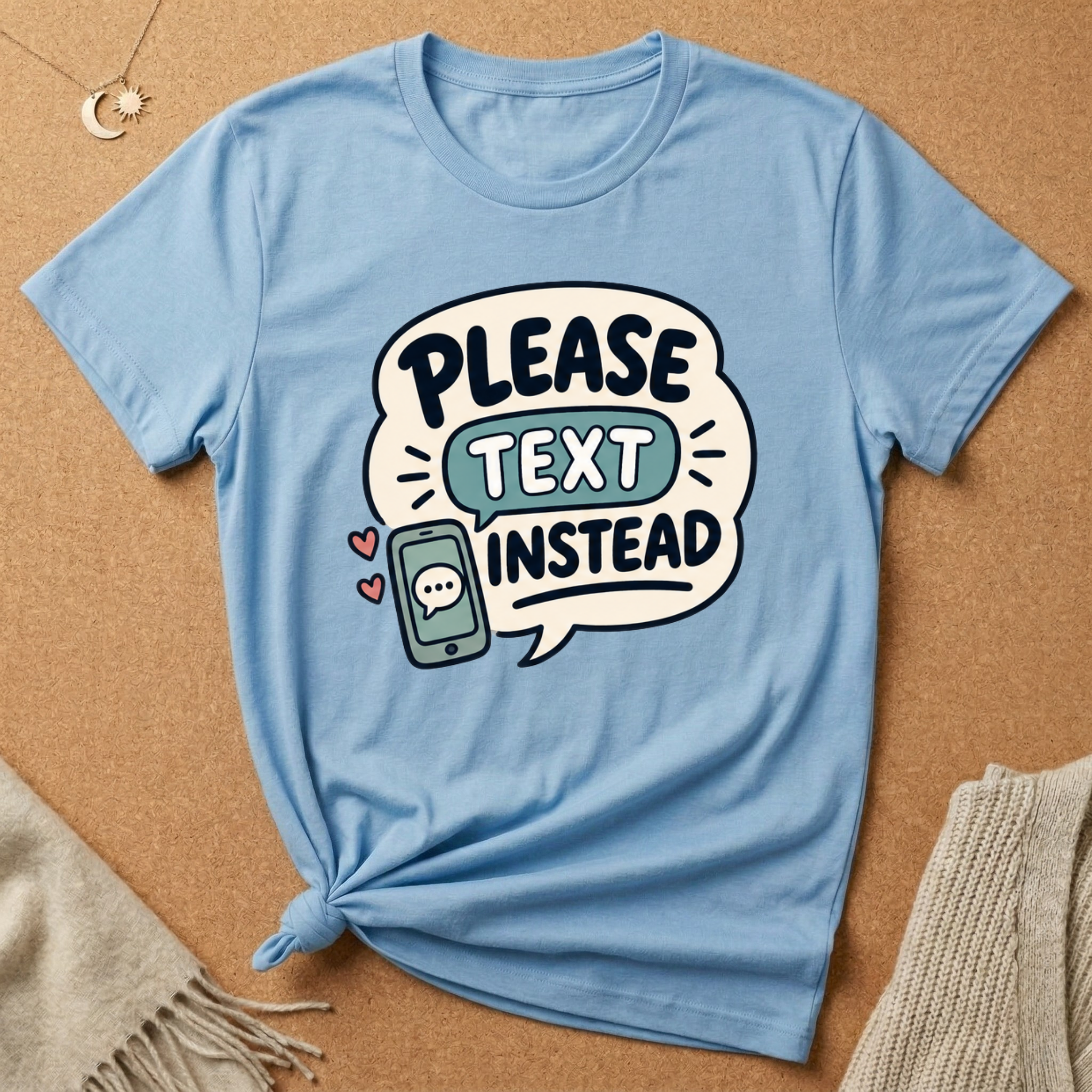 Please Text Tee